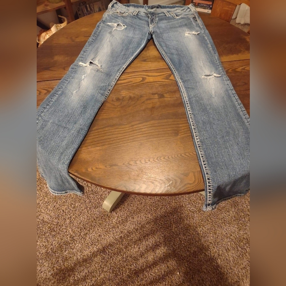 Silver Tuesday Baby Boot jeans 36x35